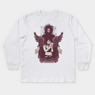 Death and Sandman Kids Long Sleeve T-Shirt